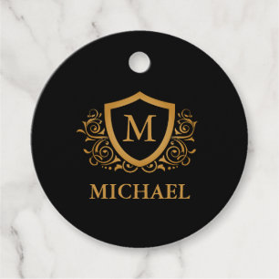 Personalisierter Name des Monogramms Geschenkanhänger