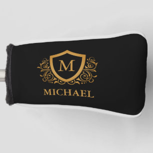 Personalisierter Name des Monogramms Golf Headcover