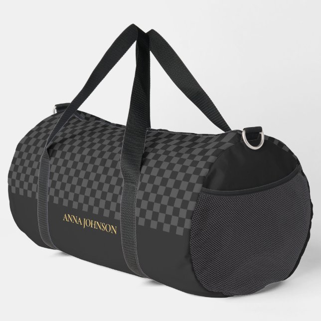 Personalisierter Name des Prüfmusters Duffle Bag (Rechte Ecke)