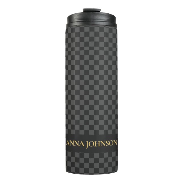 Personalisierter Name des Prüfmusters Thermosbecher (Vorderseite)