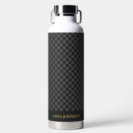 Personalisierter Name des Prüfmusters Trinkflasche