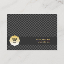 Personalisierter Name des Prüfmusters Visitenkarte