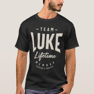 Personalisierter Name des Teams Luke Lifetime T-Shirt