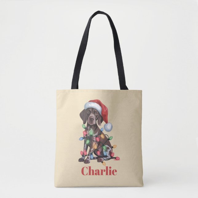Personalisierter Name Deutsch Kurzpornografie Tasche (Vorderseite)