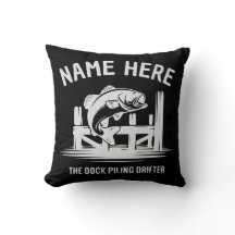 Personalisierter Name Dock Schatten Bass