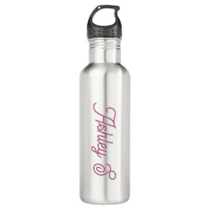 PERSONALISIERTER NAME EDELSTAHLFLASCHE