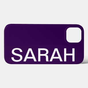 Personalisierter Name Einfach Stylisch Modern Mini Case-Mate iPhone Hülle