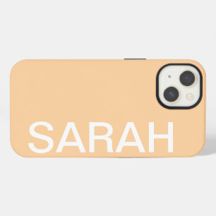 Personalisierter Name Einfach Stylisch Moderne Mon iPhone Hülle