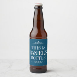 Personalisierter Name | Erstellen Sie Ihr eigenes  Bierflaschenetikett