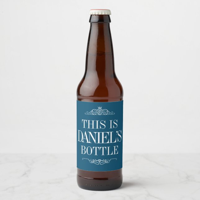 Personalisierter Name | Erstellen Sie Ihr eigenes  Bierflaschenetikett (Vorderseite)