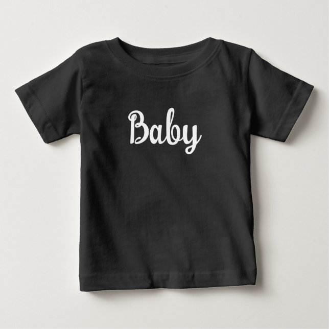 Personalisierter Name - Erstellen Sie Ihre eigene Baby T-shirt (Vorderseite)