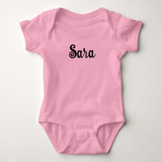Personalisierter Name - Erstellen Sie Ihren eigene Baby Strampler