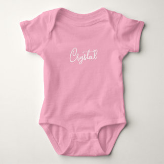 Personalisierter Name - Erstellen Sie Ihren eigene Baby Strampler
