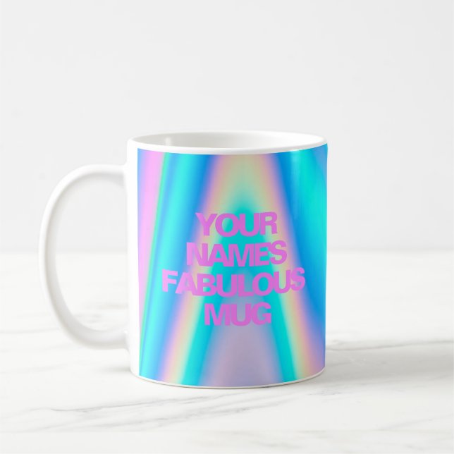 Personalisierter Name Fabolous Tasse (Links)