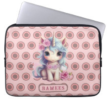Personalisierter Name Fairy Baby Unicorn Sparkling