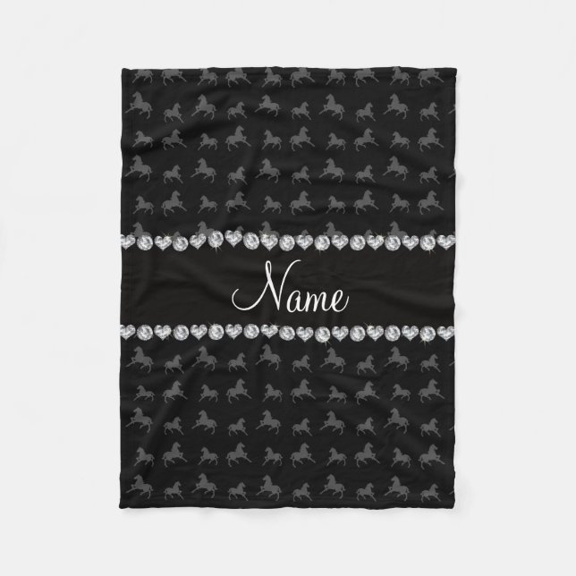 Personalisierter Name Fleecedecke (Vorderseite)