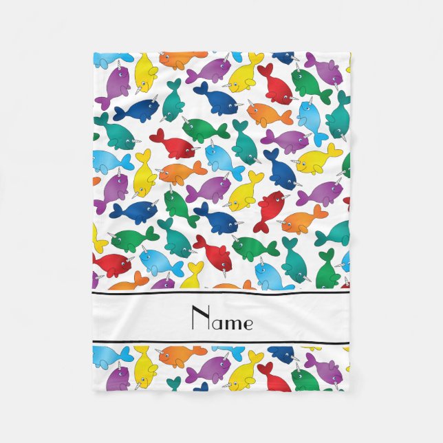 Personalisierter Name Fleecedecke (Vorderseite)
