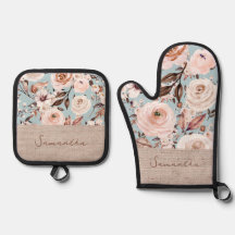 Personalisierter Name Floral