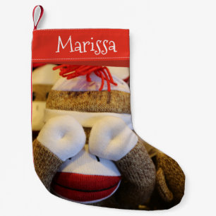 Personalisierter Name Flüchtige Blick-a-boo Sock- Kleiner Weihnachtsstrumpf