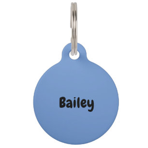 Personalisierter Name Foto Artwork Cat Dog LG Haustiermarke