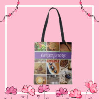 Personalisierter Name Foto Collage Kaffee trinken
