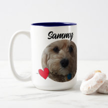 Personalisierter Name/Foto eines lustigen Hundes