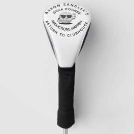 Personalisierter Name Funny Love Golf Ball Headcover