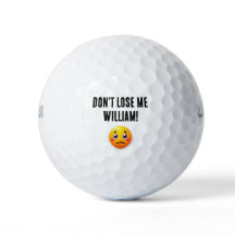 Personalisierter Name Funny Love Golf Balls
