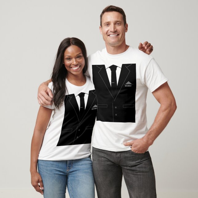 Personalisierter Name Funny T - Shirt mit Business (Unisex)