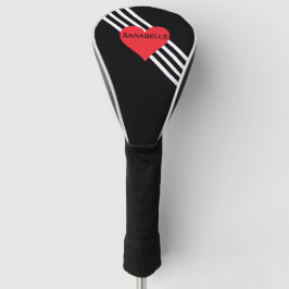 Personalisierter Name für ihr Geschenk Niedliches Golf Headcover