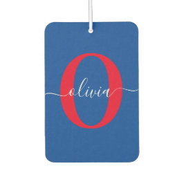 Personalisierter Name für Monogramm Autolufterfrischer
