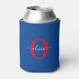 Personalisierter Name für Monogramm Dosenkühler