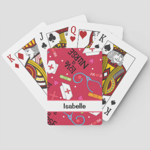 Personalisierter Name für neuronale Whimsy-Medizin Spielkarten