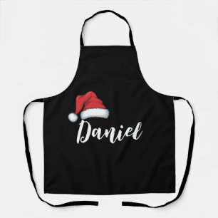 Personalisierter Name für Weihnachten Schürze