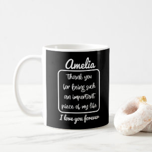 Personalisierter Name Geburtsdatum - Zitat für die Kaffeetasse