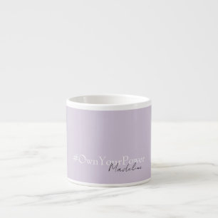 Personalisierter Name - Geschenk für die Ermächtig Espressotasse