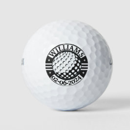 personalisierter Name Golfball