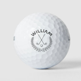 Personalisierter Name Golfbälle