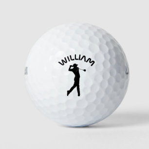 Personalisierter Name Golfbälle
