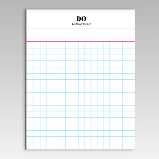 Personalisierter Name Grosser Quadrat Graph Paper Notizblock