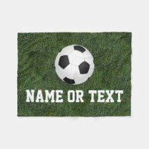 Personalisierter Name Grüngras Fußball Boys