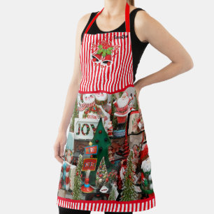 Personalisierter Name Hübsches Weihnachtsgeschenk Schürze