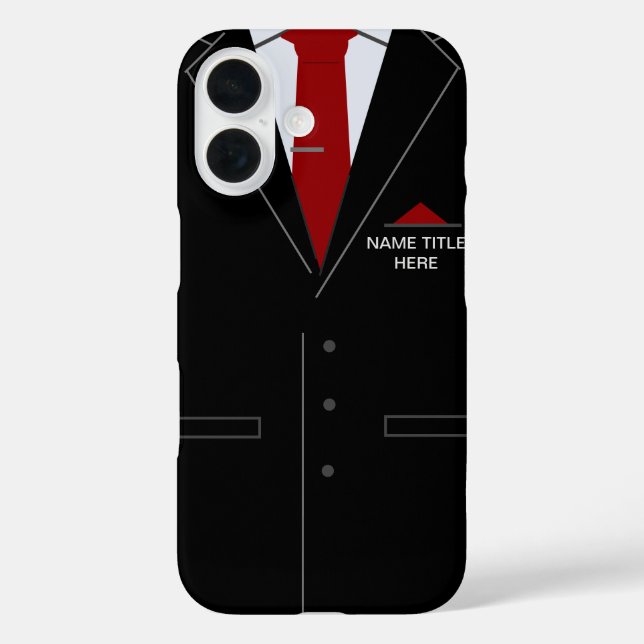 Personalisierter Name Ihr iPhone-Fall iPhone 16 Hülle (Rückseite)