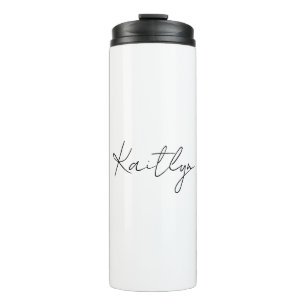 Personalisierter Name Isolierter Becher: Tasse mit