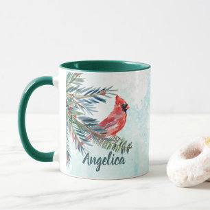 Personalisierter Name Kardinal-Geschenktasse Tasse