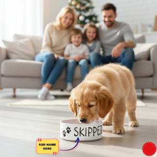 Personalisierter Name Keramik Bowl: Perfektes Gesc Napf