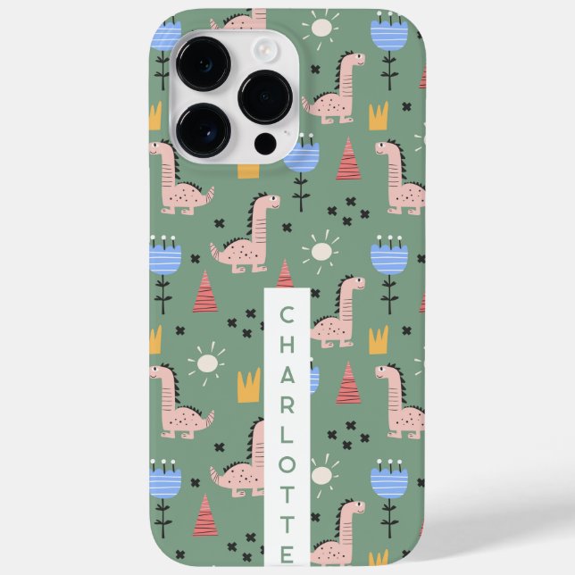 Personalisierter Name Kids Phone Case (Rückseite)