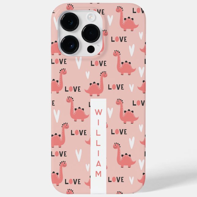 Personalisierter Name Kids Phone Case (Rückseite)