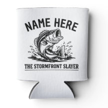 Personalisierter Name Klassischer Bassfisch-Sturm