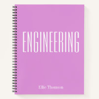 Personalisierter Name Lila Lilac Engineering Stude